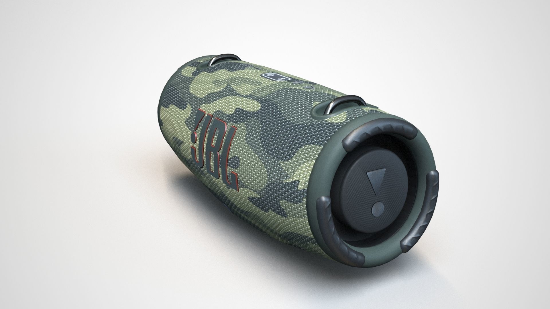 JBL XTREME 3 Camo Low-poly 3D model_42