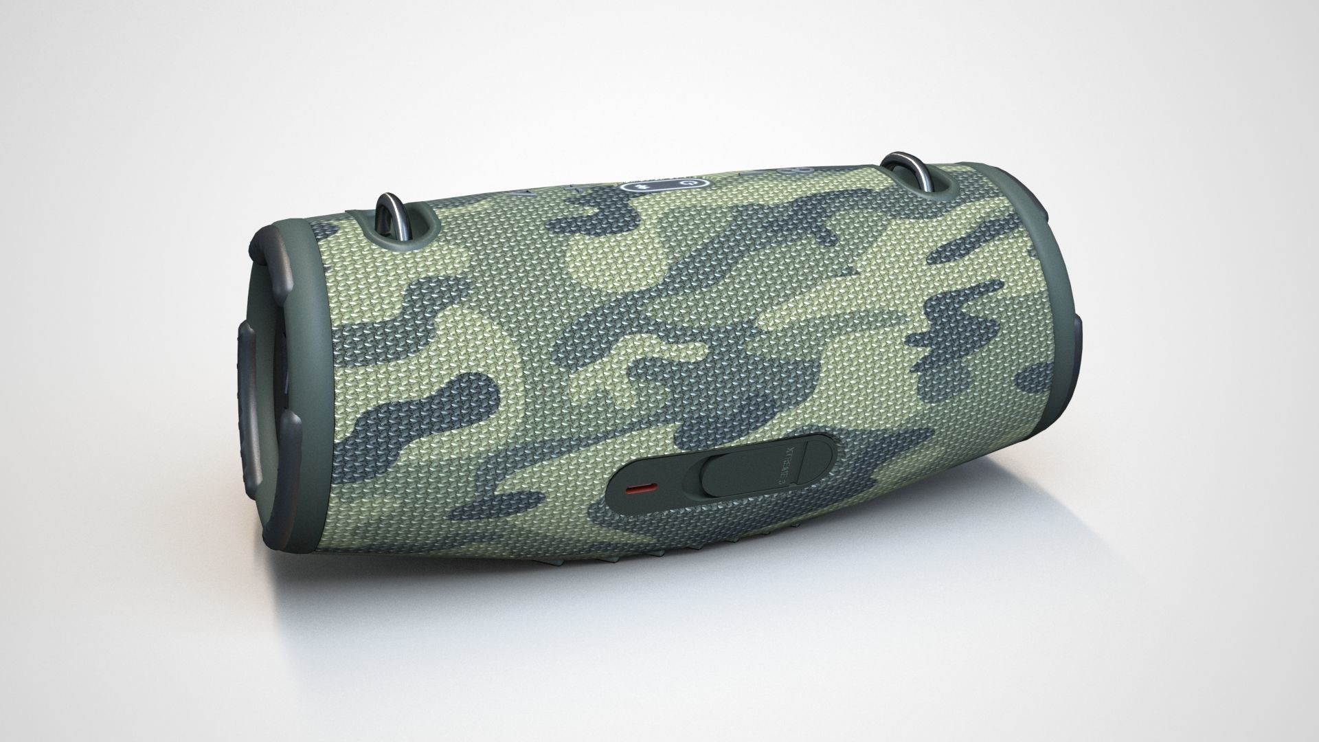 JBL XTREME 3 Camo Low-poly 3D model_32
