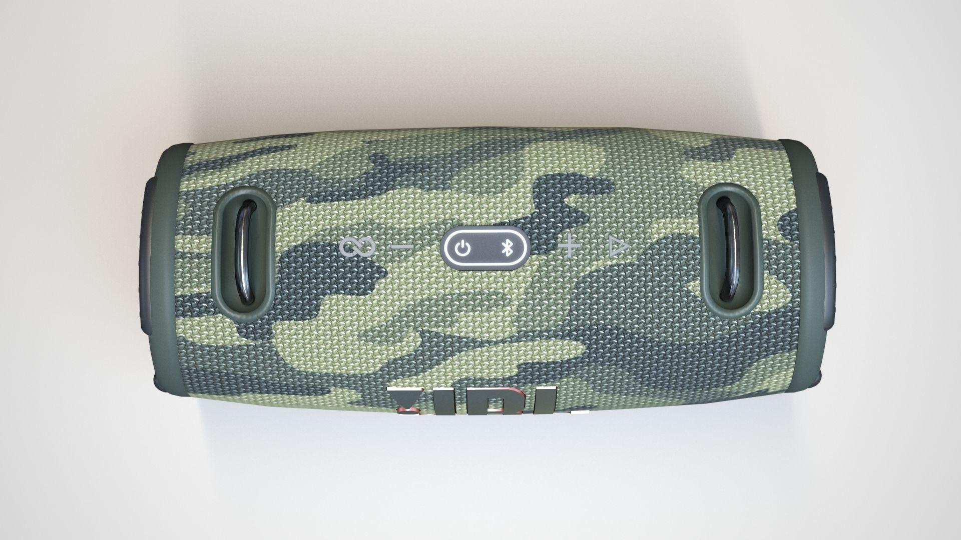 JBL XTREME 3 Camo Low-poly 3D model_5