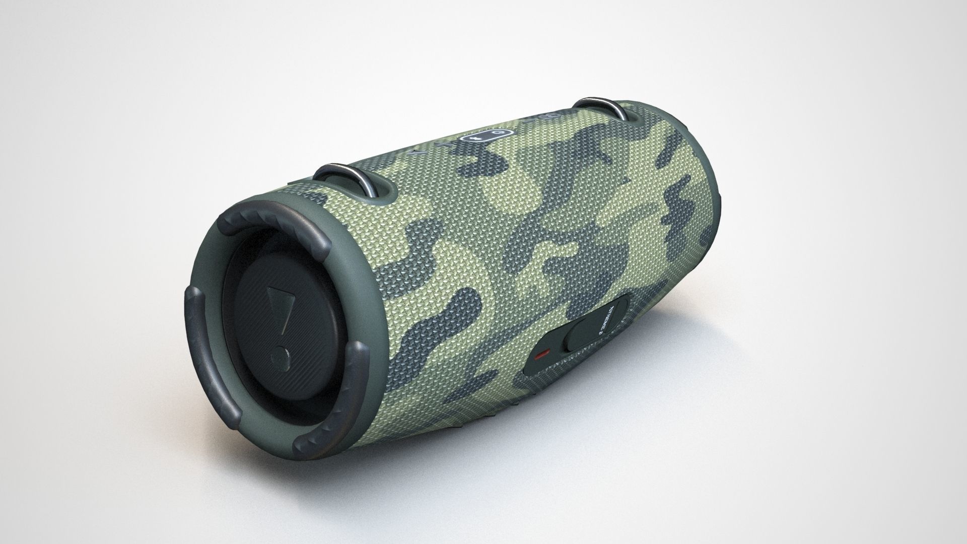 JBL XTREME 3 Camo Low-poly 3D model_35