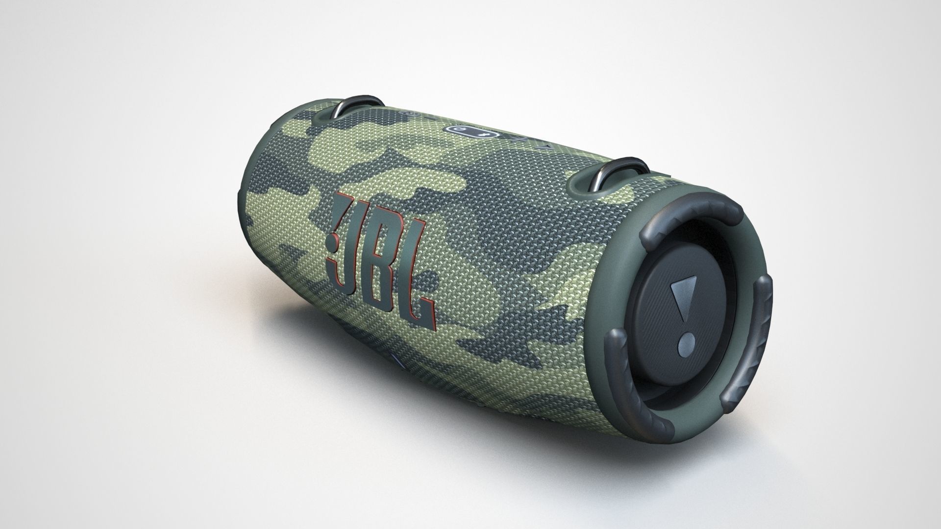 JBL XTREME 3 Camo Low-poly 3D model_43