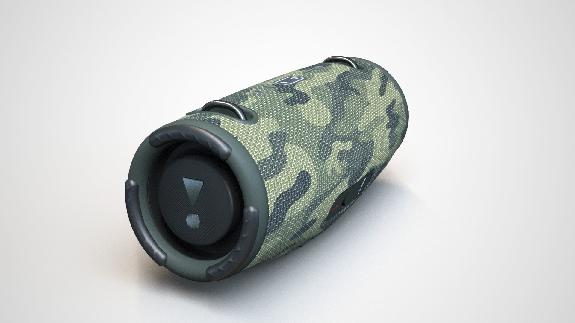 JBL XTREME 3 Camo Low-poly 3D model_36