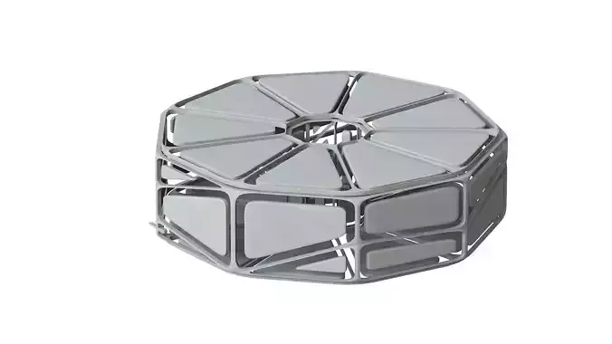 Sci Fi Object No 7174 Low Poly