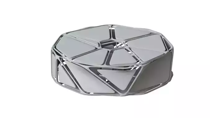 Sci Fi Object No 7132 Low Poly