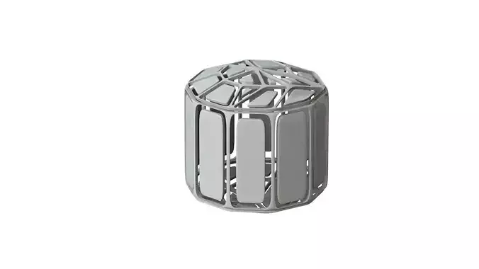 Sci Fi Object No 6946 Low Poly