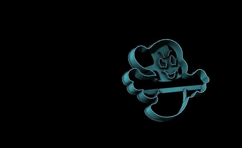 Evil pumpkins - cutters for Halloween 8 PCS - 8-10cm  3D print model_2