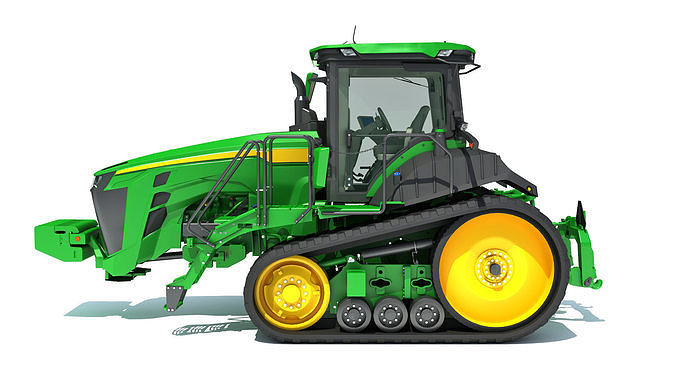 Two Track Tractor 3D model