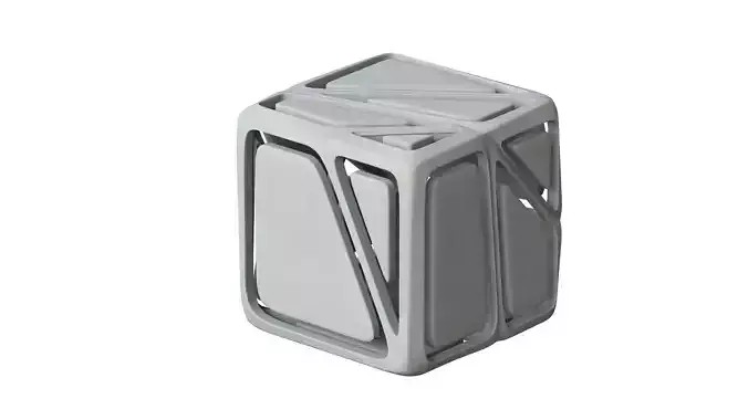 Sci Fi Object No 6469 Low Poly