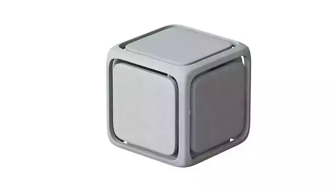 Sci Fi Object No 6437 Low Poly Texture