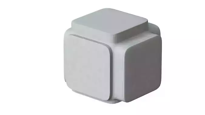 Sci Fi Object No 6397 Low Poly