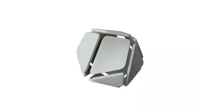 Sci Fi Object No 6223 Low Poly