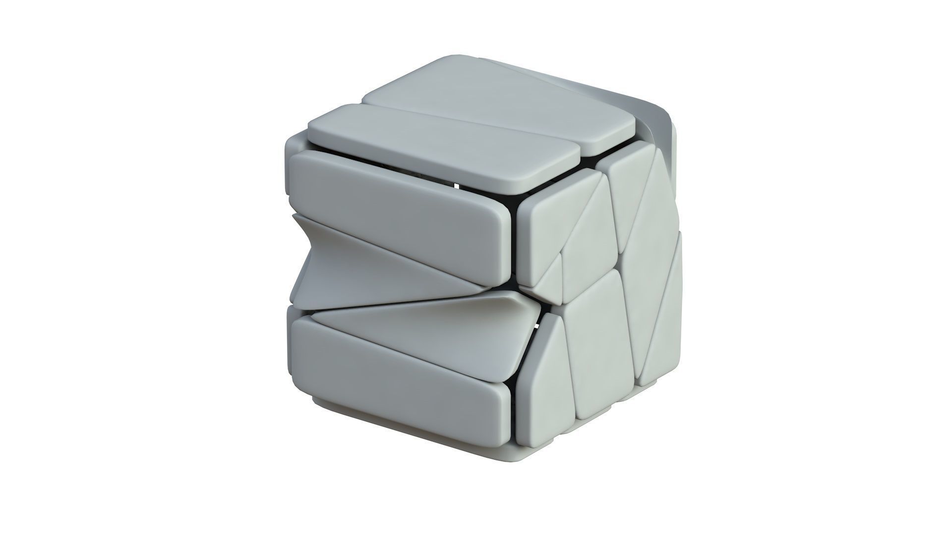 Sci Fi Object No 5957 Low Poly Texture_3