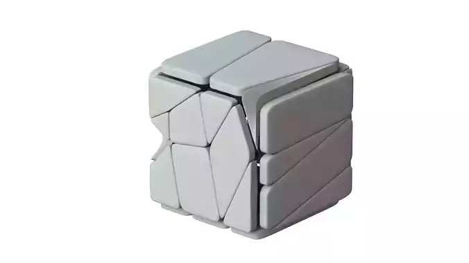 Sci Fi Object No 5957 Low Poly