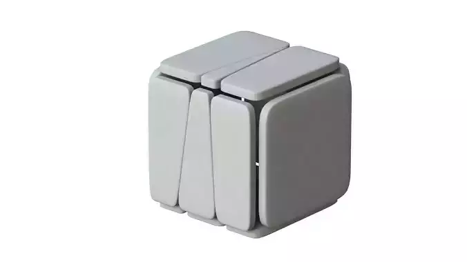 Sci Fi Object No 5946 Low Poly