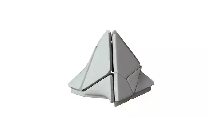 Sci Fi Object No 5939 Low Poly