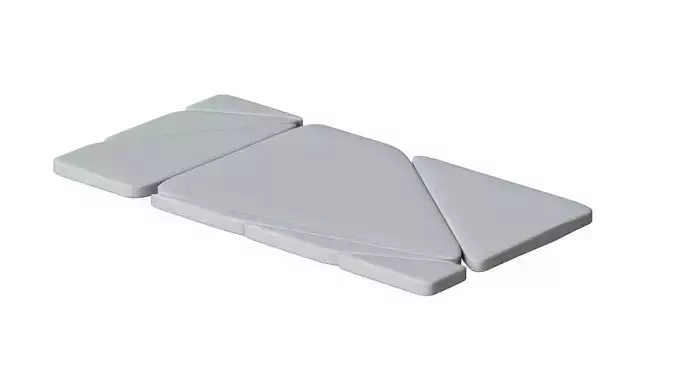 Sci Fi Object No 5892 Low Poly