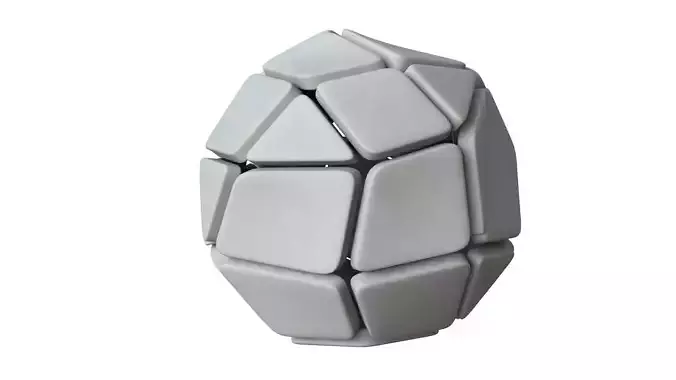 Sci Fi Object No 5746 Low Poly