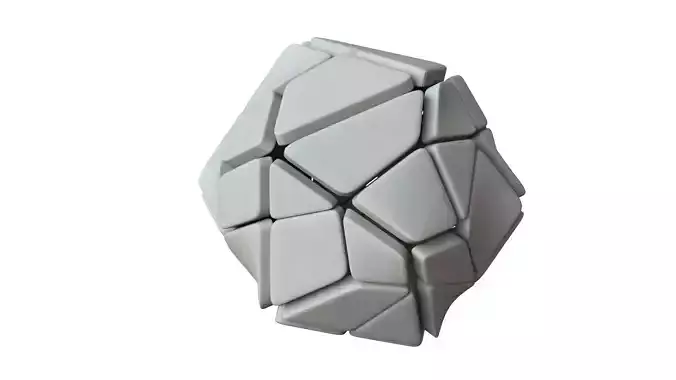 Sci Fi Object No 5729 Low Poly