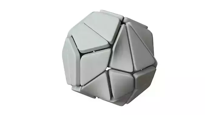 Sci Fi Object No 5623 Low Poly