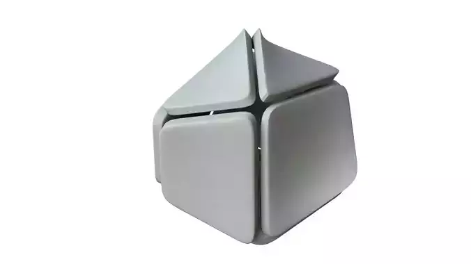 Sci Fi Object No 5569 Low Poly