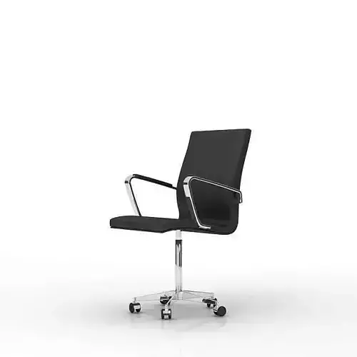 Black Leather Office Chair