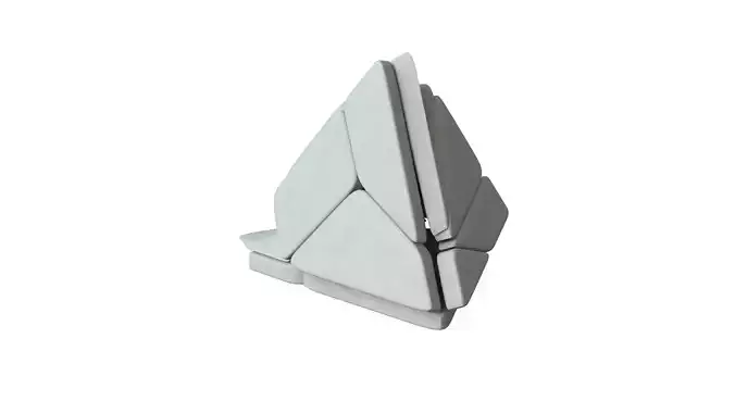 Sci Fi Object No 5454 Low Poly