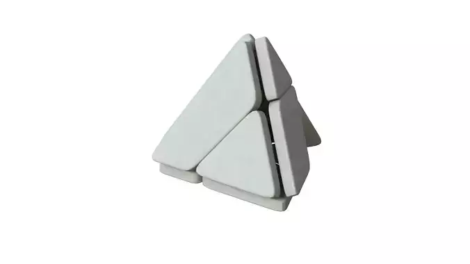 Sci Fi Object No 5447 Low Poly