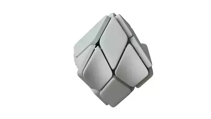 Sci Fi Object No 5286 Low Poly