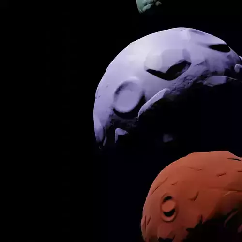 Planets model for your games or animations