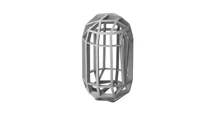 Sci Fi Object No 4438 Low Poly