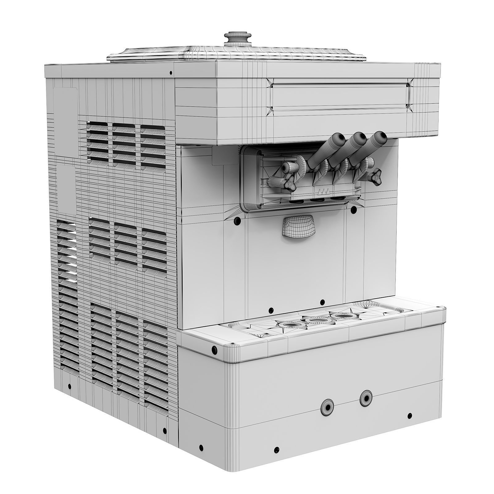 Soft Serve Freezer C161 3D model_5