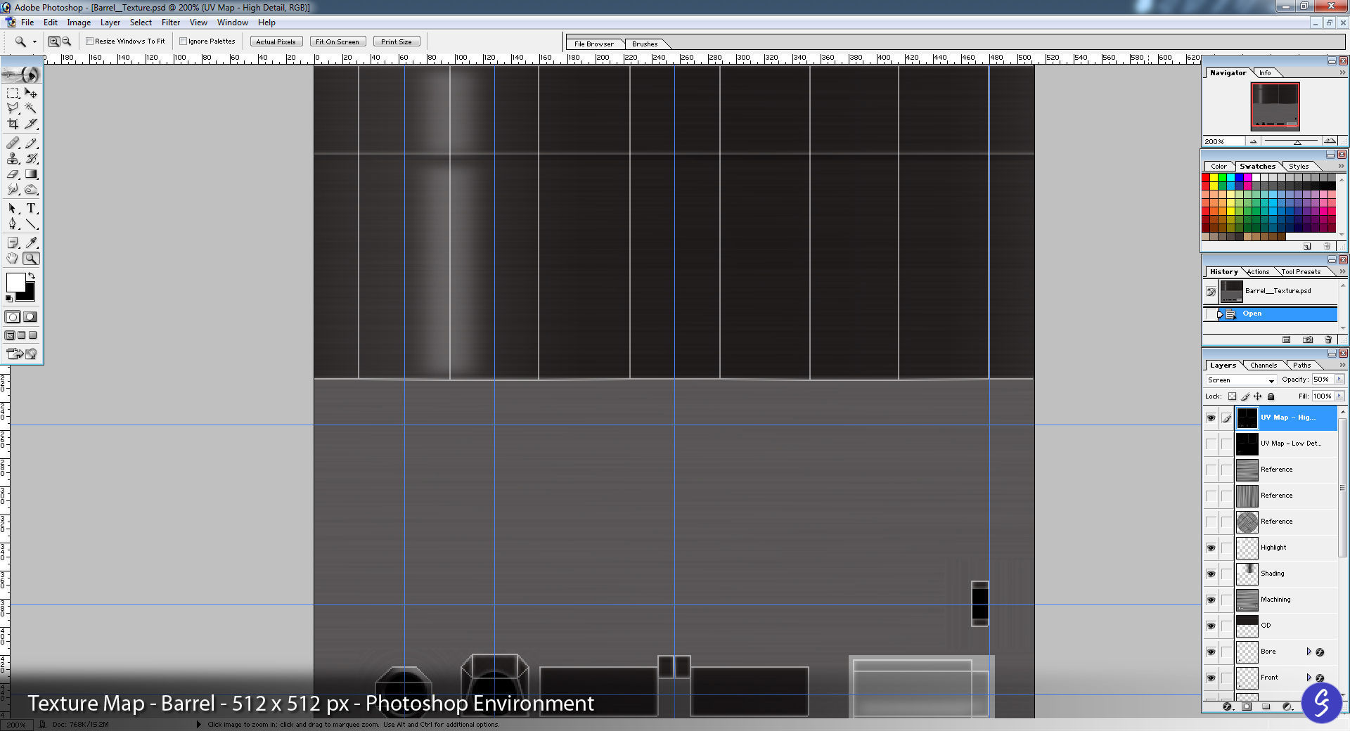 Low-Polygon Walther P88 Compact 9mm Pistol Low-poly 3D model_71