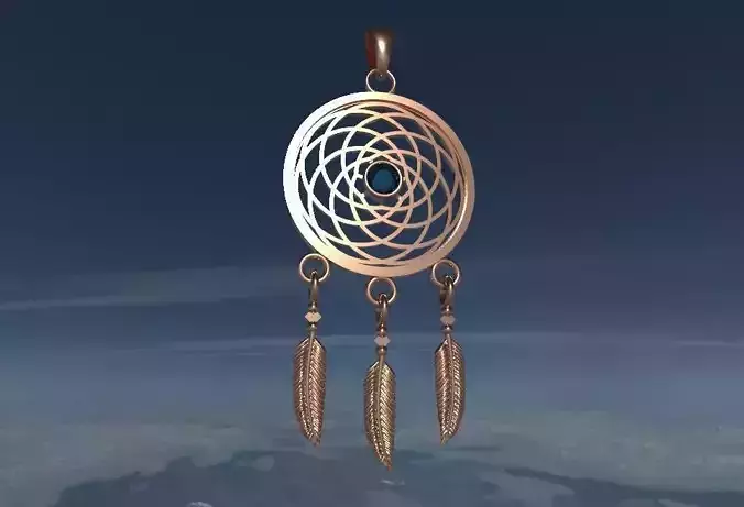 Catchdreamer pendant 3d model