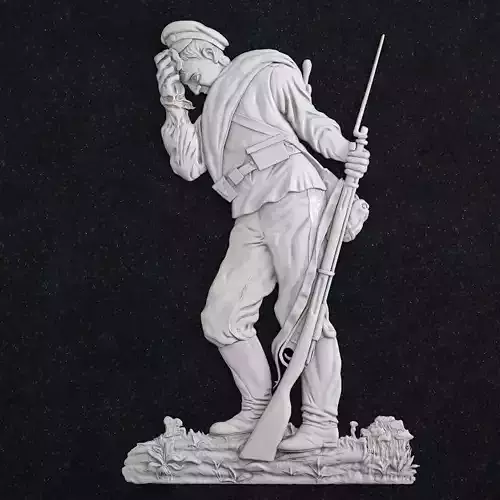 Soldier warrior  Victory Day