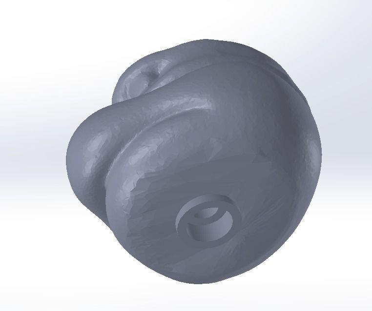 TMNT Head Action Figure 3D print model_10
