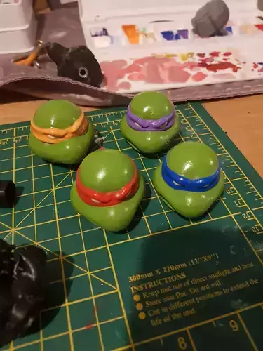 TMNT Head Action Figure
