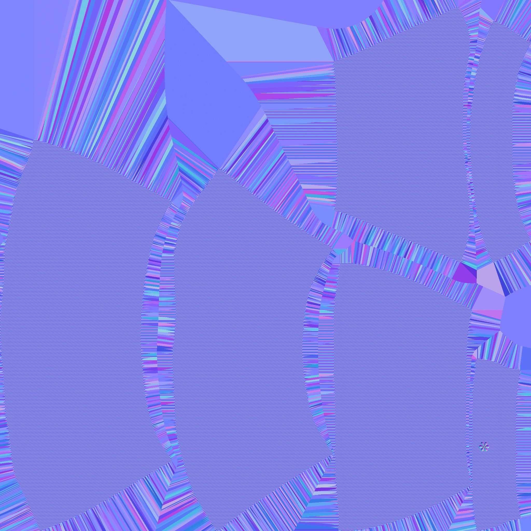 Flowers Female Skirt - Character Fashion Design Low-poly 3D model_11