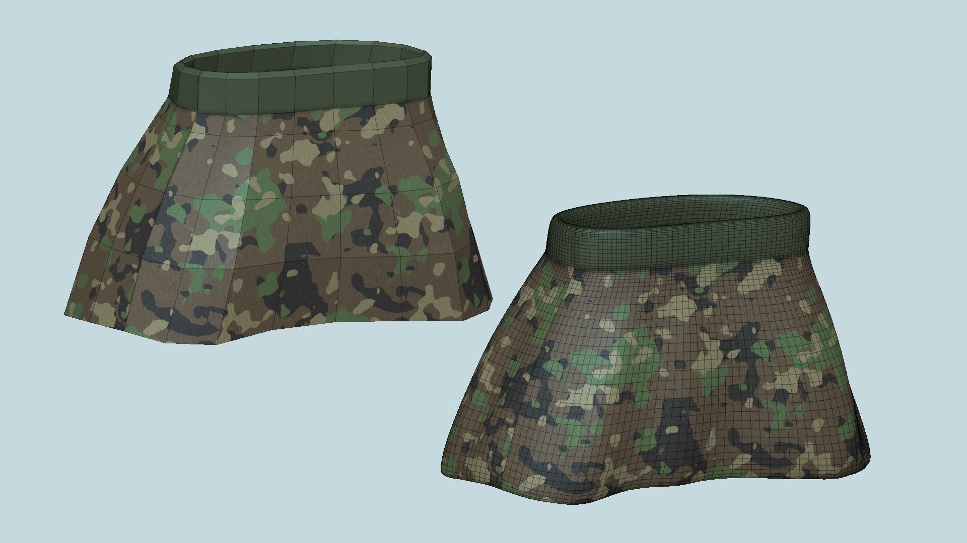 Female Skirt Collection - Character Fashion Design _40