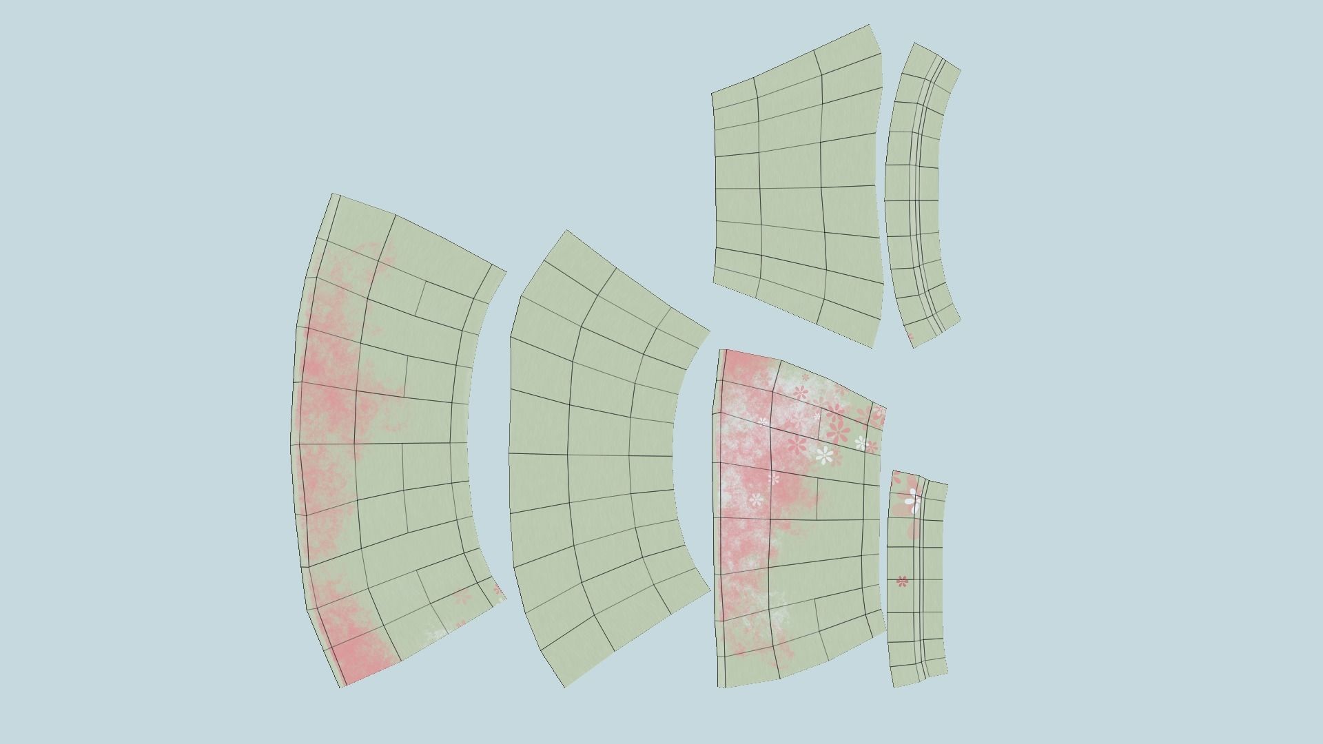 Female Skirt Collection - Character Fashion Design _43