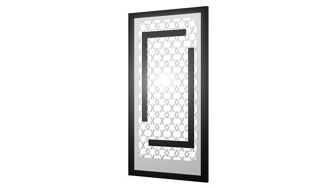 Door Security Screen six 2 3D model