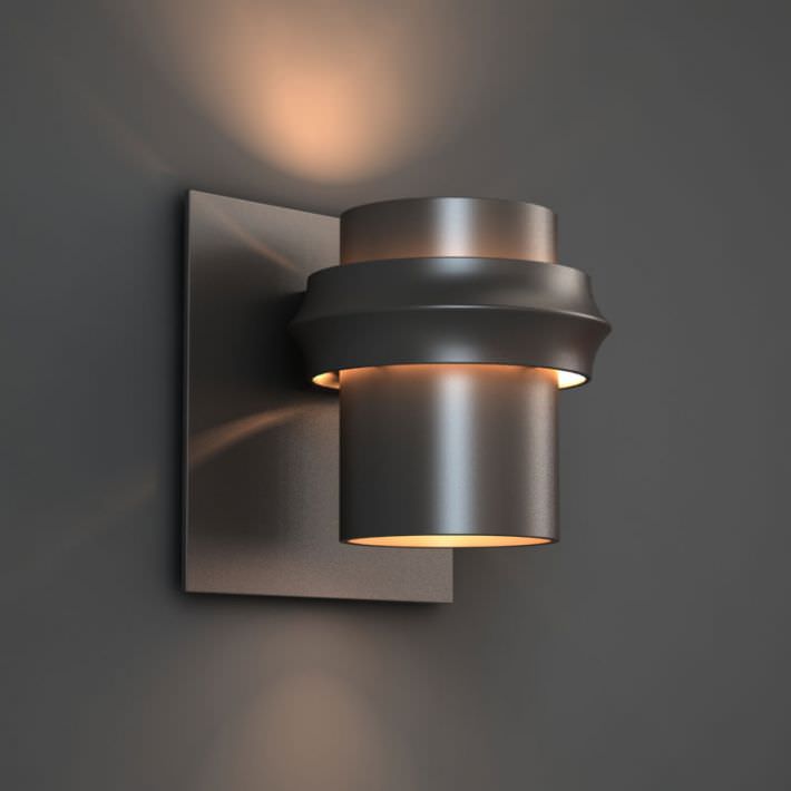 Wall Lamp Open From Both Ends 3D Model OBJ CGTrader.com