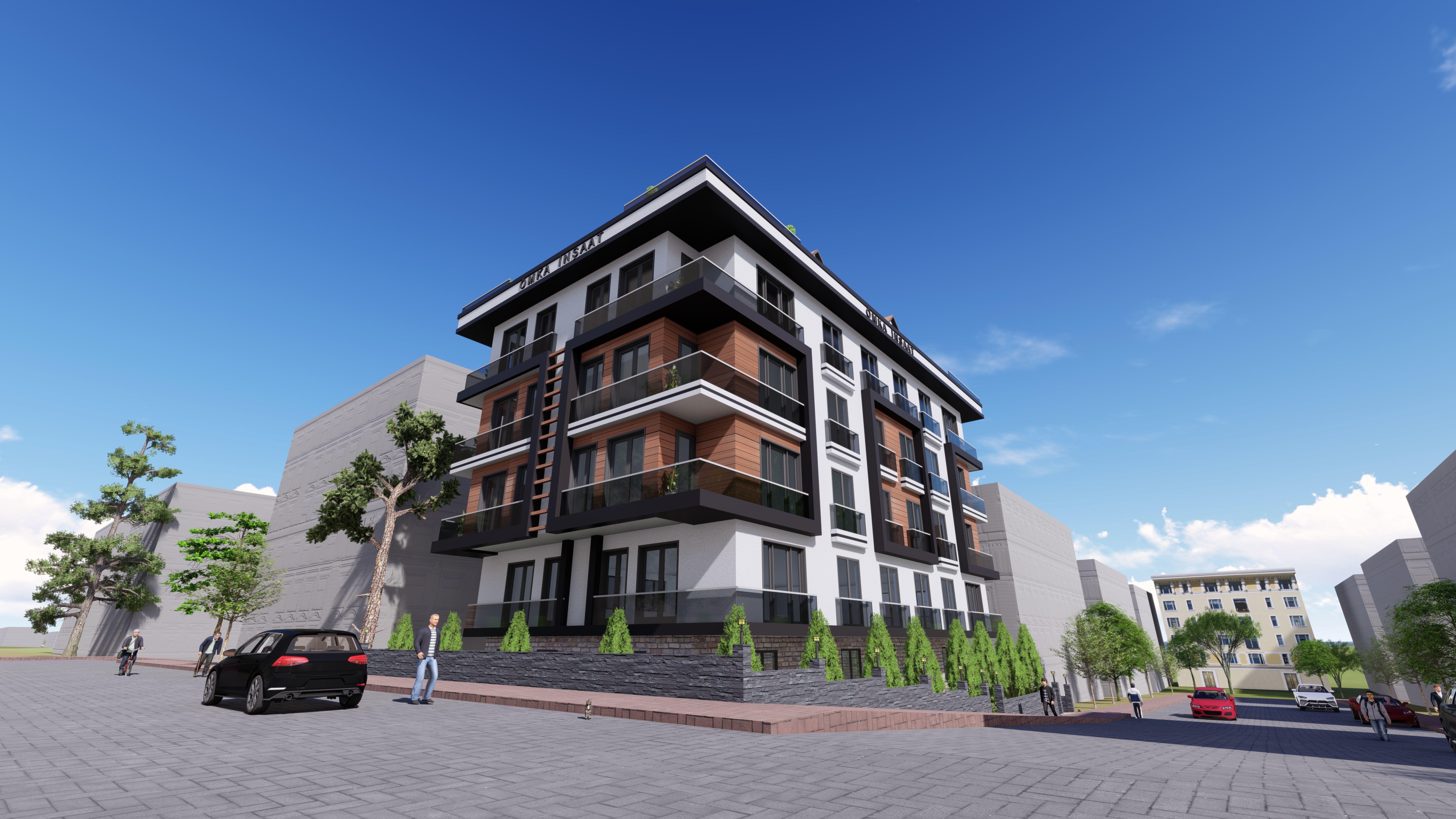 a building in istanbul  1 Low-poly 3D model_2