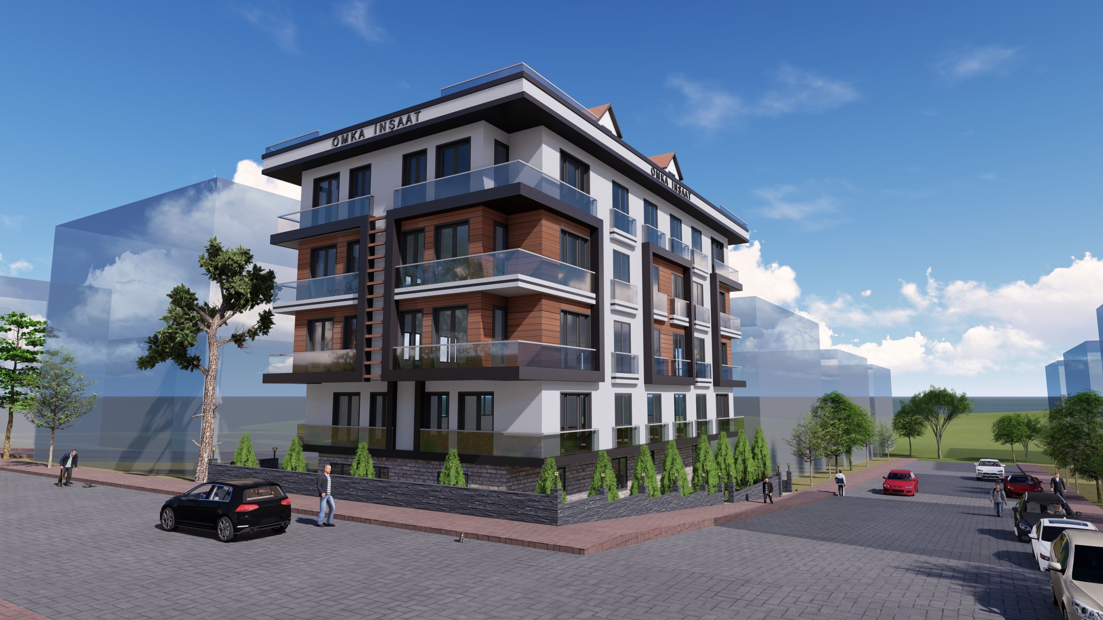 a building in istanbul  1 Low-poly 3D model_1