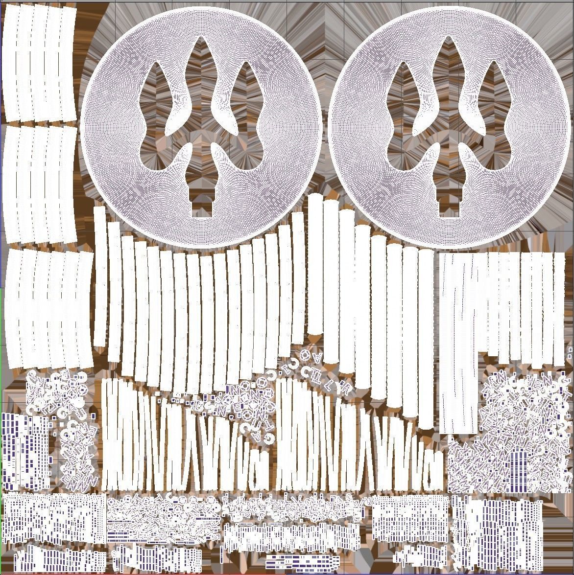 NFT LOGO - NFT Trident 3D model_17