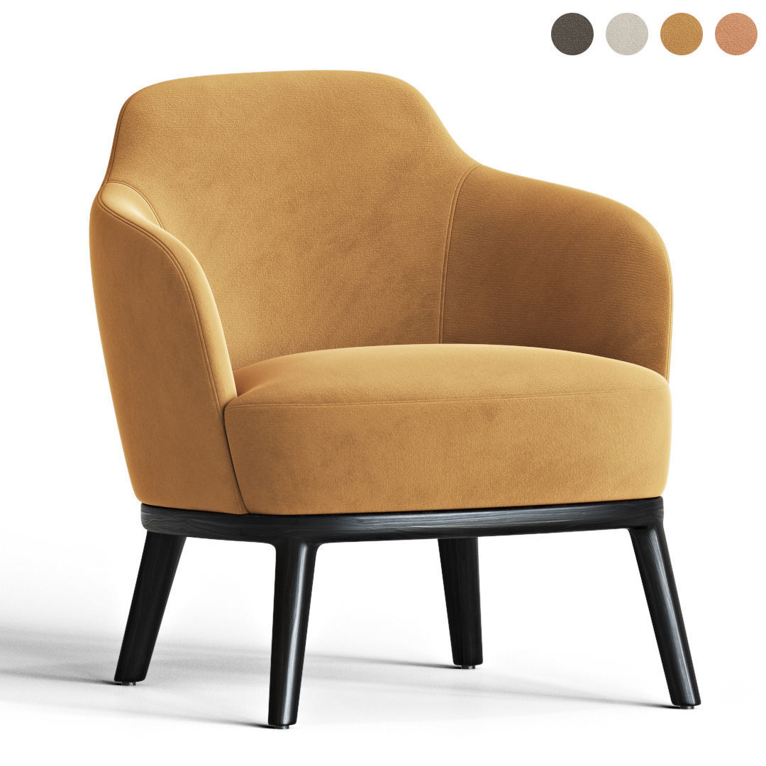 Lema Lucylle Armchair 3D model_1