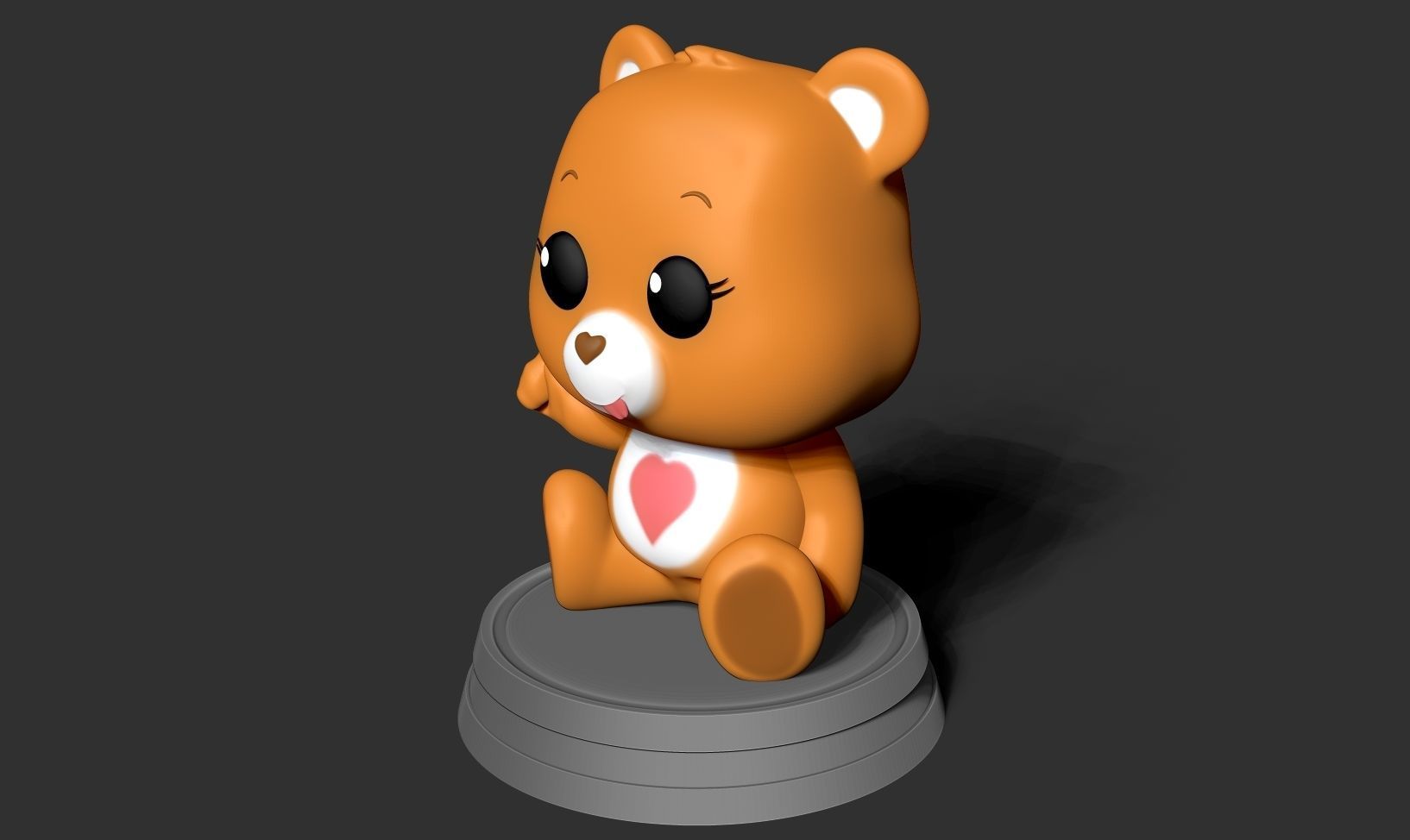 Tenderheart Bear 3D print model_15