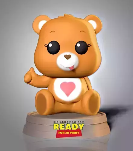 Tenderheart Bear 3D print model