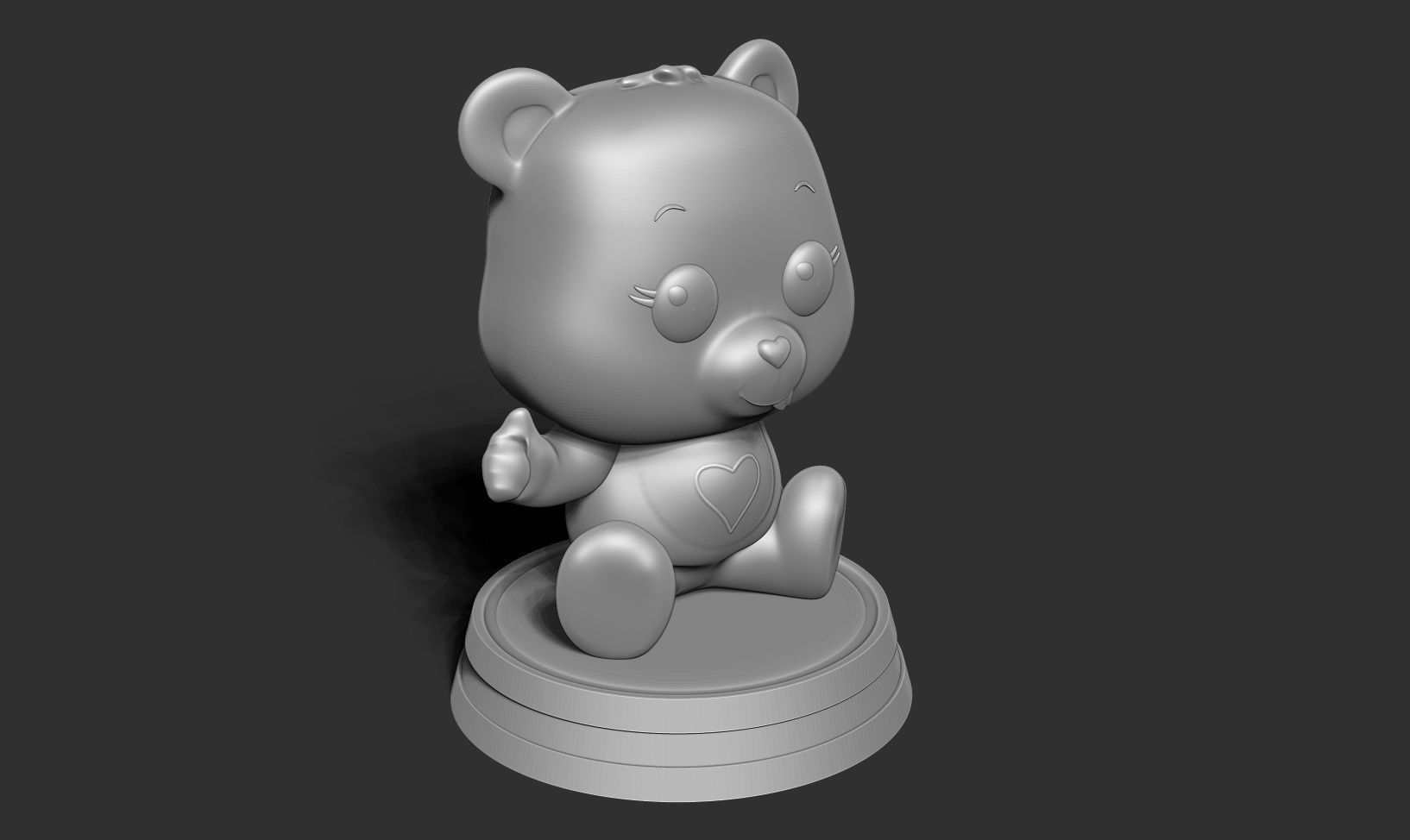 Tenderheart Bear 3D print model_14