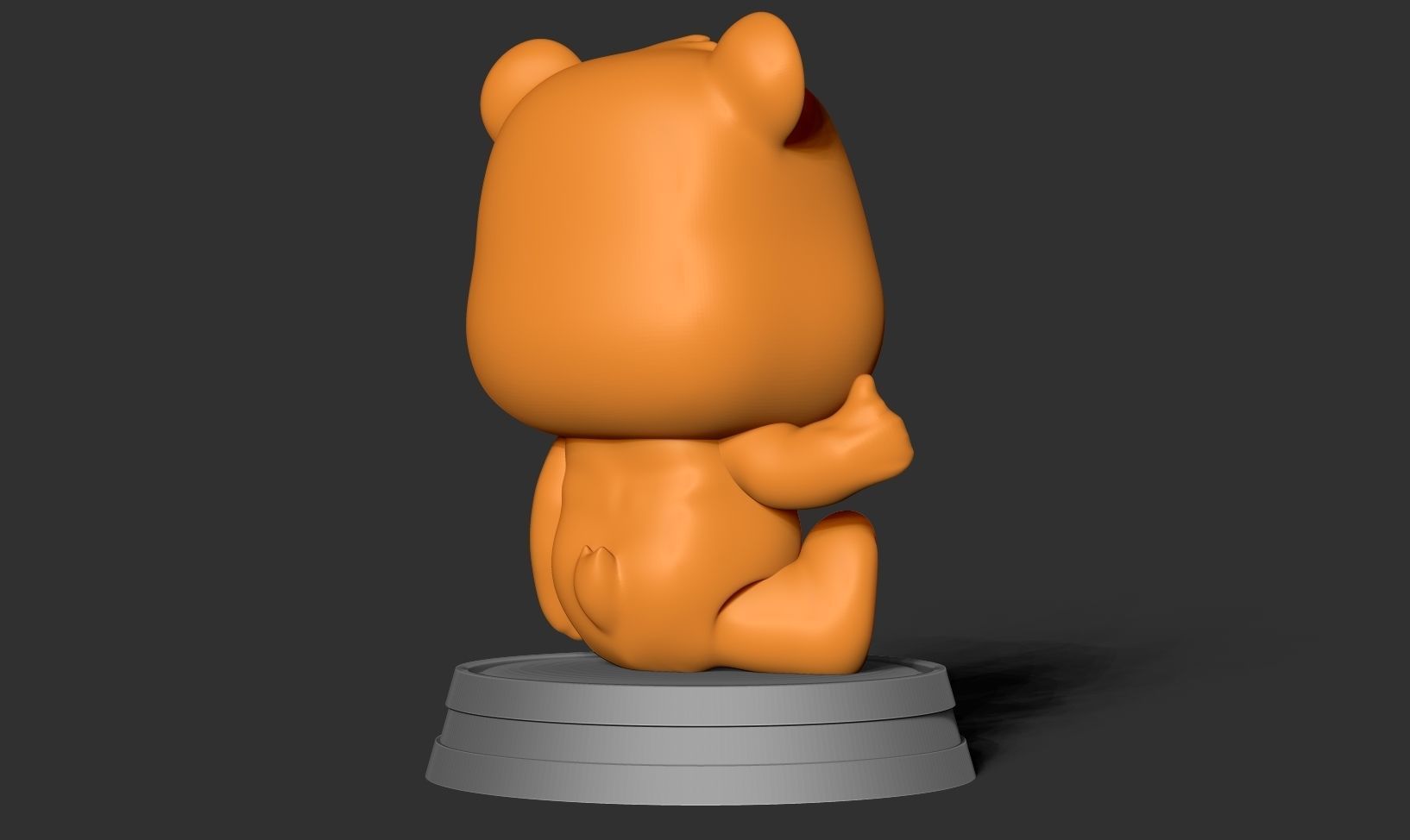 Tenderheart Bear 3D print model_5
