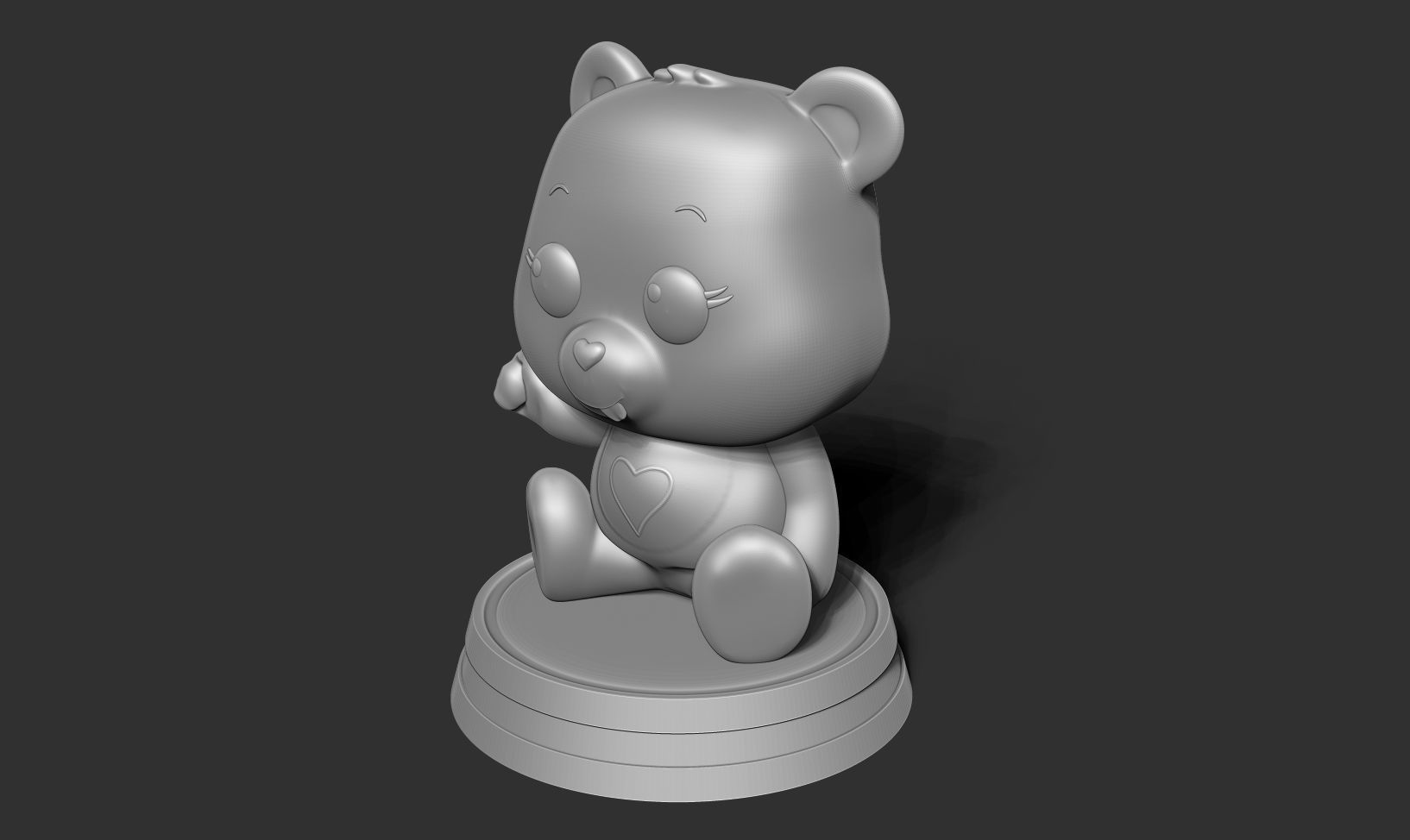 Tenderheart Bear 3D print model_16